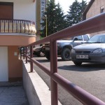 Ograda iznad garažne rampe stambeno poslovni objekat Neda Doboj BiH